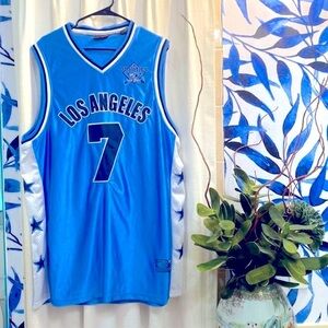 Men’s Vintage Extreme SCX Athletics Los Angeles #7 Polyester Jersey Size 2X - XT